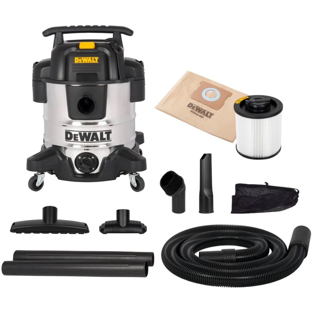 Строительный пылесос DEWALT DXV30SPTA, 1150 Вт, 30 л