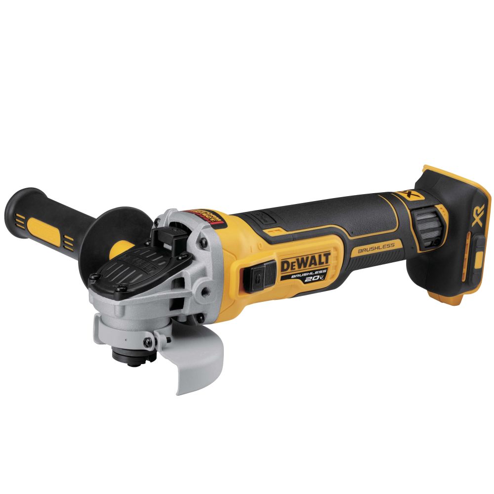 Аккумуляторная угловая шлифмашина DEWALT DCG405N, 20 В, 100 мм, 9000 об/мин, без АКБ и ЗУ (DCG405N-A9)