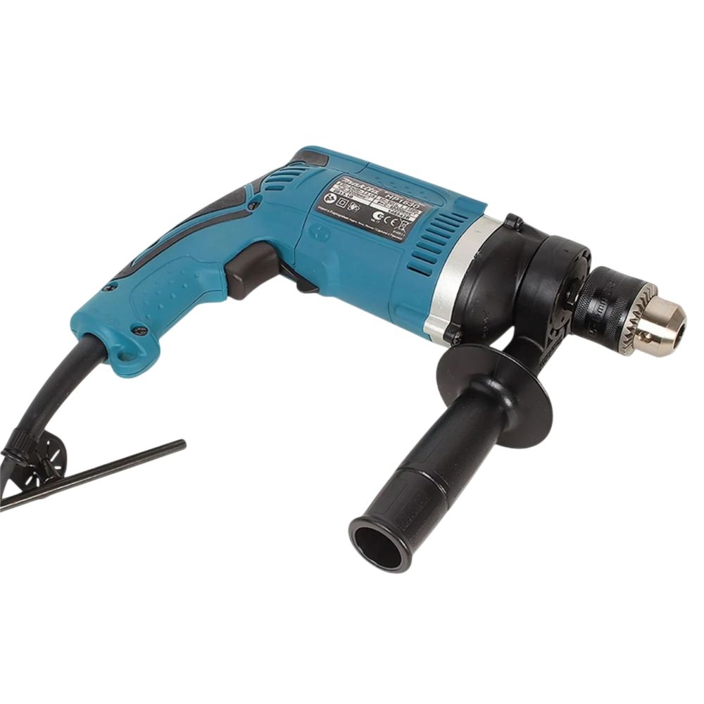 Ударная дрель Makita HP1630, 710 Вт, 3200 об/мин, 48000 уд/мин
