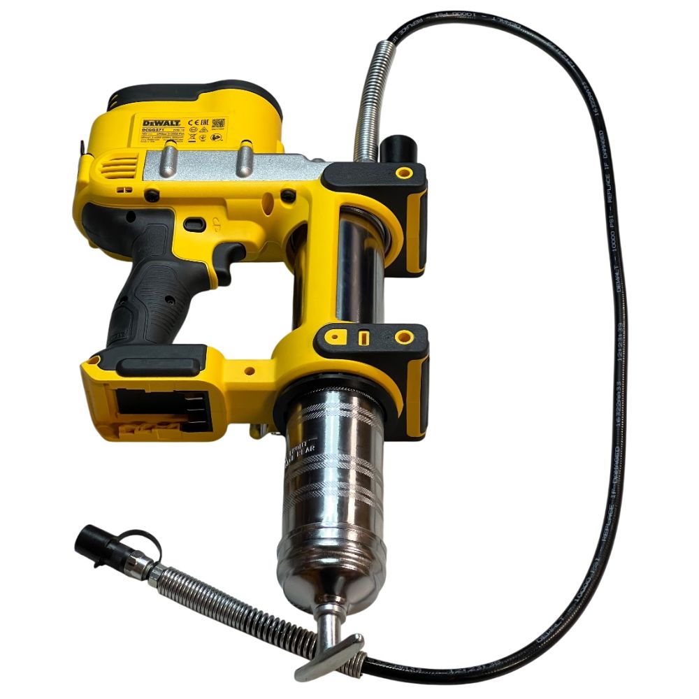 Аккумуляторный смазочный пистолет DEWALT DCGG571NK, 18 В, без АКБ и ЗУ, в кейсе (DCGG571NK-XJ/U), уцененный товар