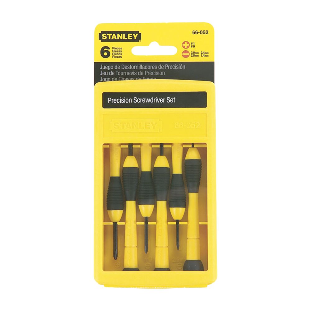 Набор из 6 отверток для точной механики STANLEY 0-66-052