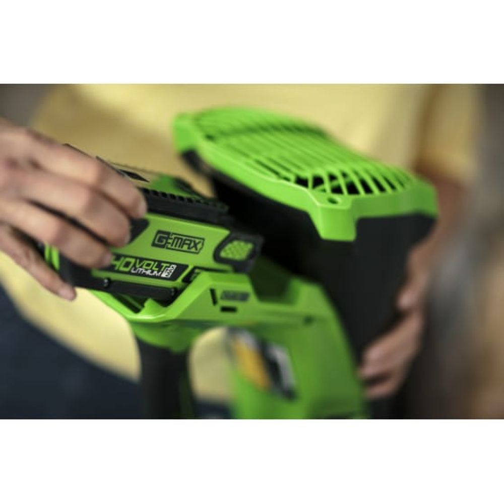 Воздуходувка Greenworks G40AB, 40V, с АКБ 4 Ач и ЗУ, (2400807UB)