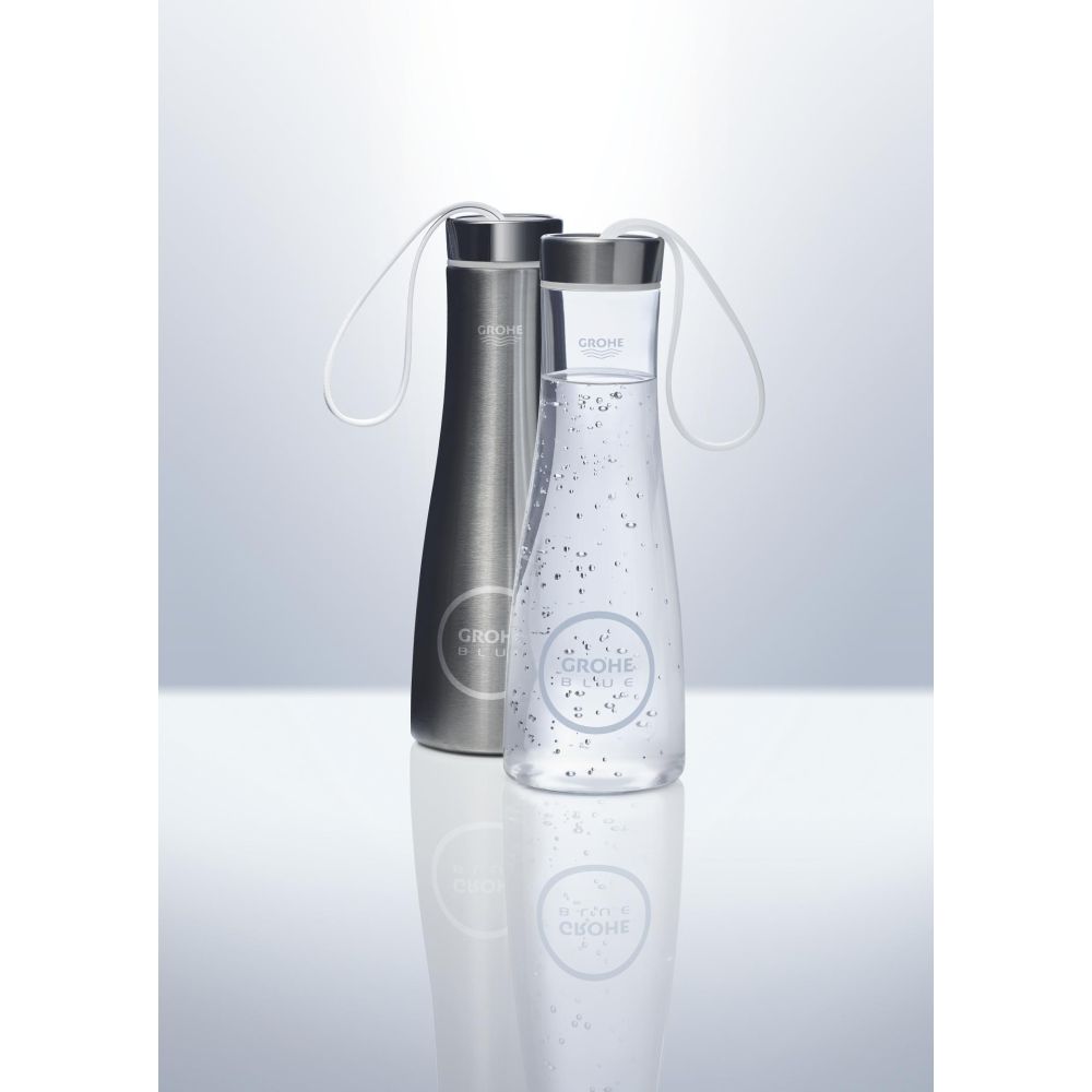 Бутылка для питьевой воды GROHE Blue, нержавеющая сталь (40848SD0)