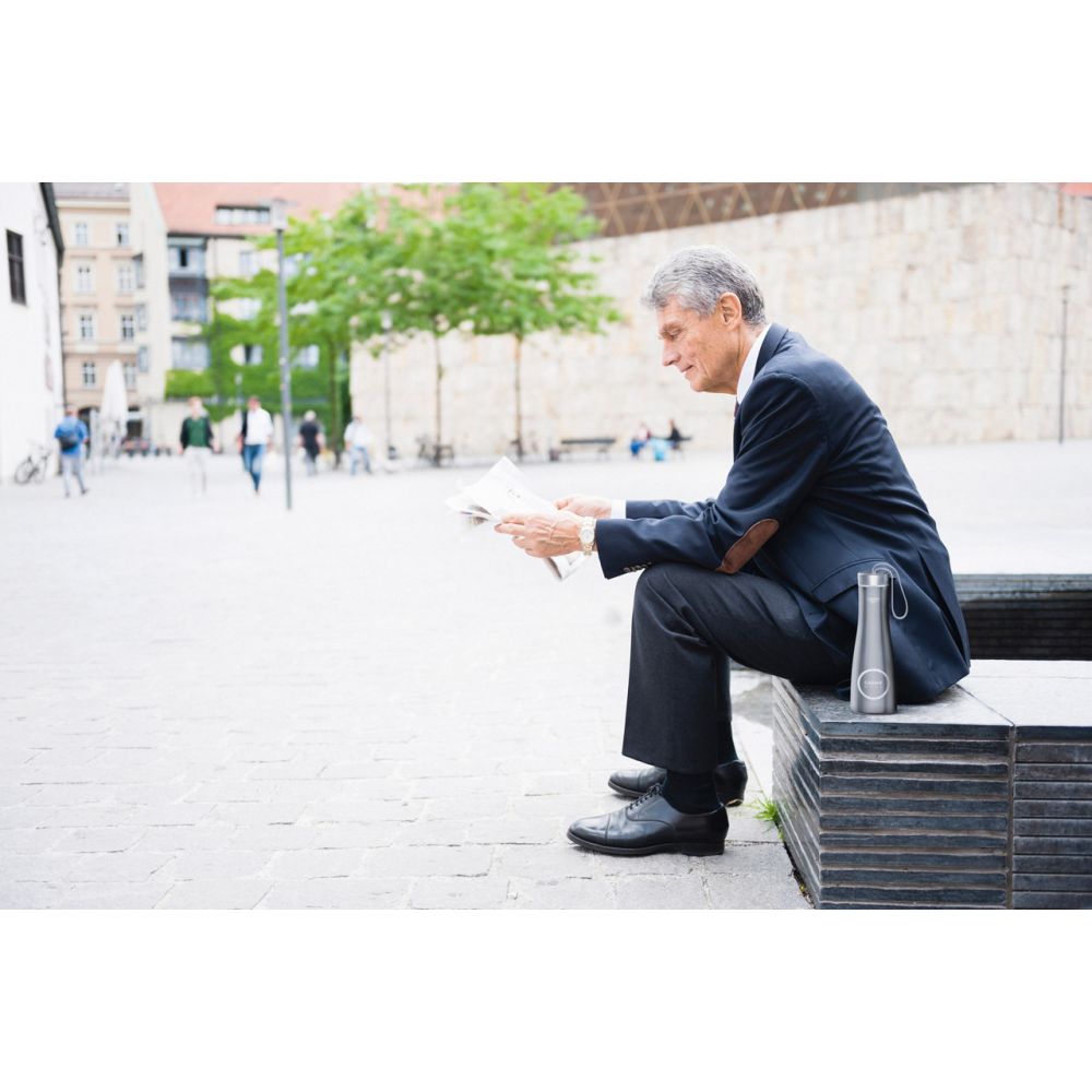 Бутылка для питьевой воды GROHE Blue, нержавеющая сталь (40848SD0)