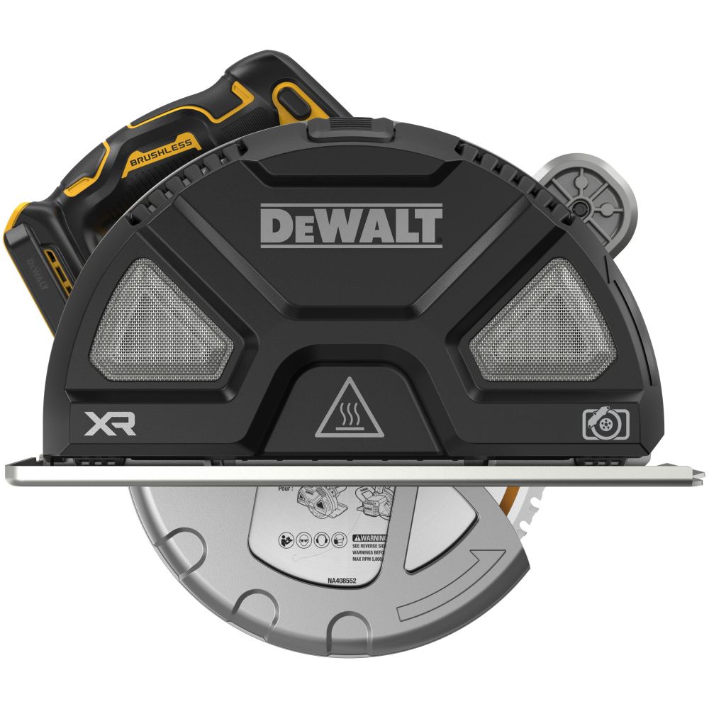 Аккумуляторная дисковая пила DEWALT DCS383H2, 18 В, 184 мм, 3900 об/мин, с 2 АКБ 5 Ач и ЗУ, в кейсе TSTAK (DCS383H2-QW)