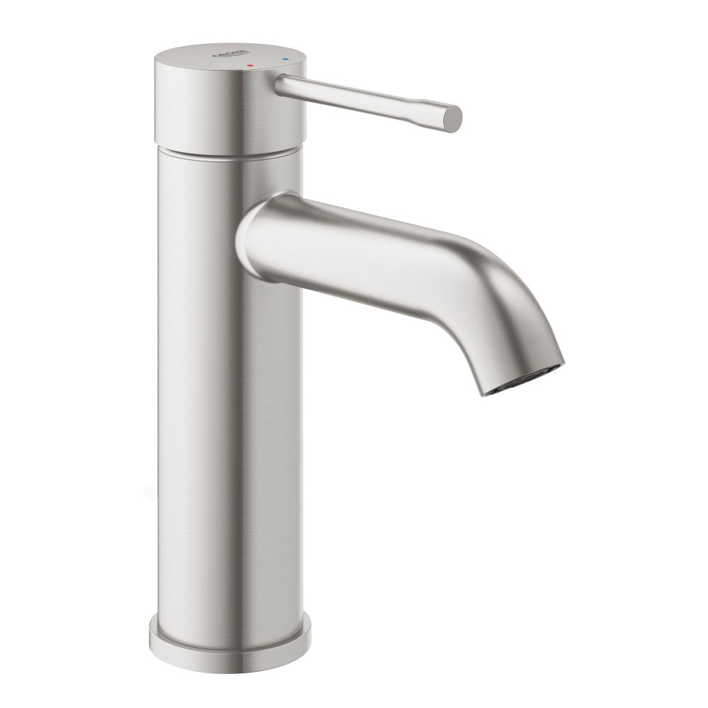 Смеситель для раковины GROHE Essence S-Size II, суперсталь (23590DC1)