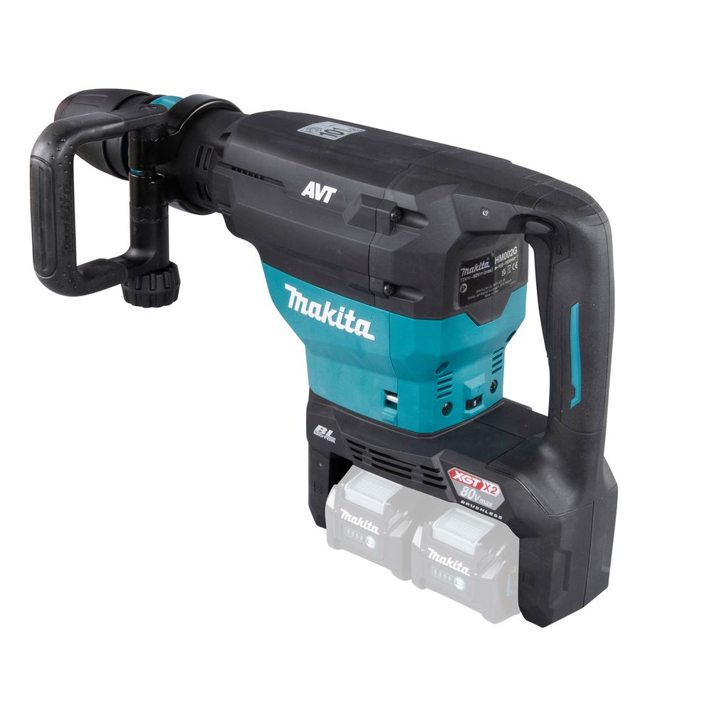 Аккумуляторный отбойный молоток Makita 80 В SDS-MAX 20,9 Дж без акб и з/у, HM002GZ03