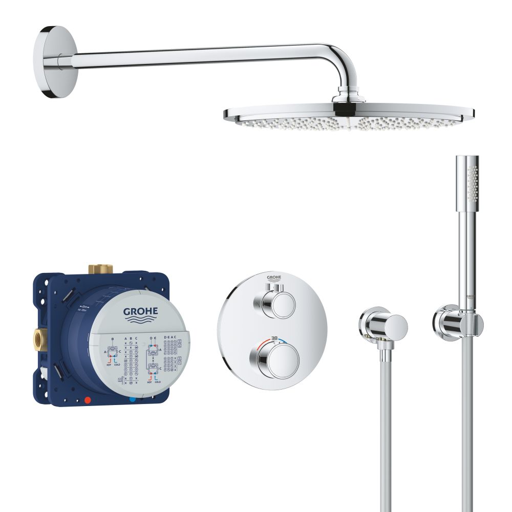 Набор для комплектации душа GROHE Grohtherm, хром (34731000)