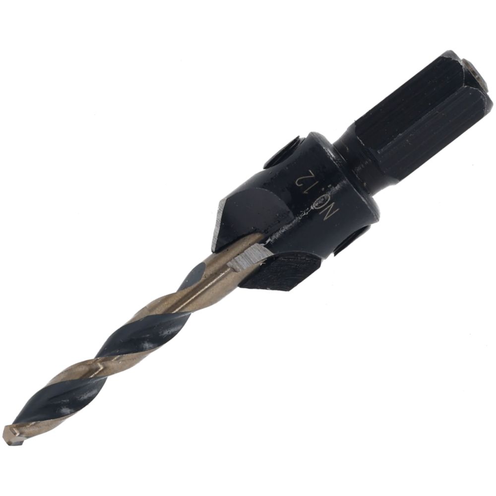 Пилотное сверло с зенкером DEWALT DT70793, №12, 3.56 мм (DT70793-QZ)