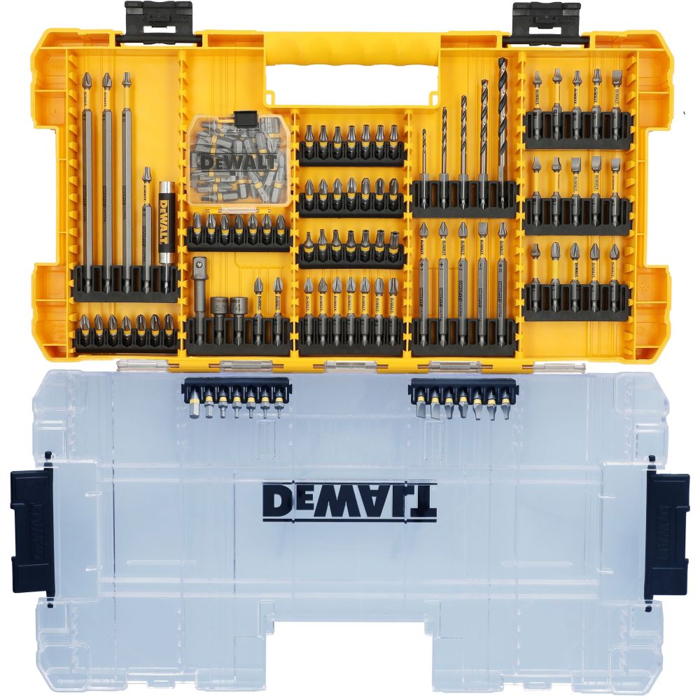 Набор бит и сверл DEWALT DWAF120PCSET-A9, 120 шт., в кейсе
