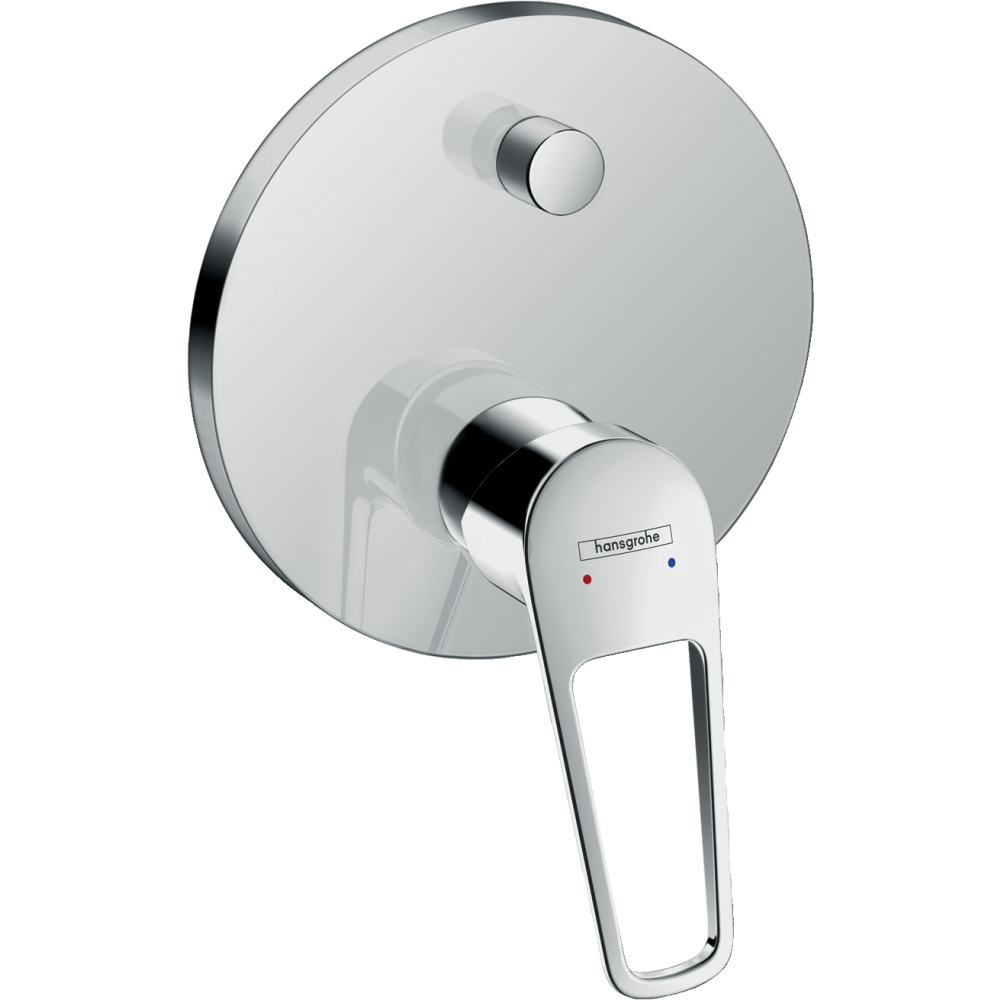 Внешняя часть смесителя для ванны hansgrohe Novus Loop скрытого монтажа 71345000, хром
