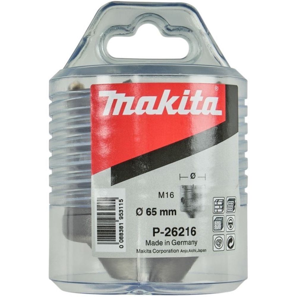 Коронка по бетону и камню Makita M16, 65x72 мм (P-26216)