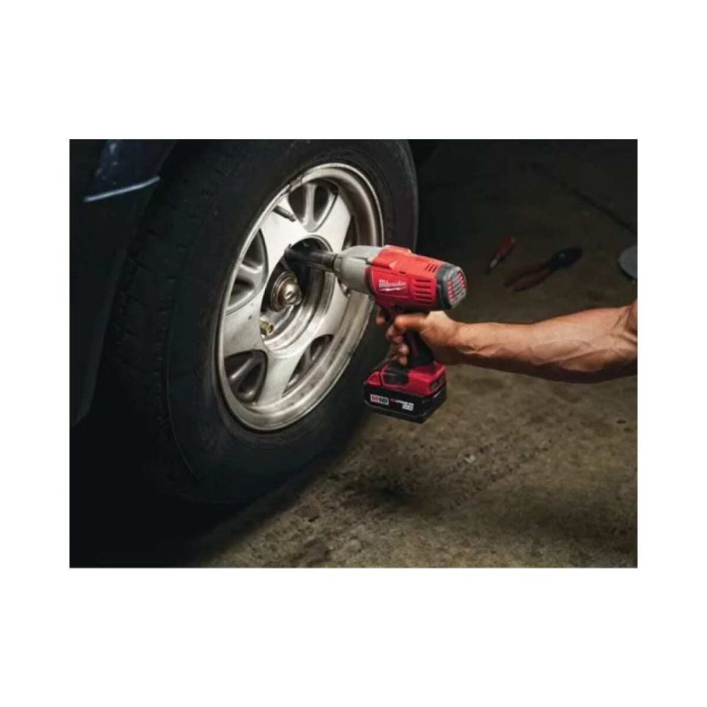 Аккумуляторный гайковерт Milwaukee M18 HD18 HIWF-0, 18 В, 610 Нм, 2200 уд/мин, без АКБ и ЗУ (4933441794)