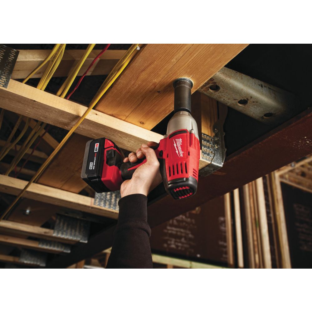 Аккумуляторный гайковерт Milwaukee M18 HD18 HIWF-0, 18 В, 610 Нм, 2200 уд/мин, без АКБ и ЗУ (4933441794)