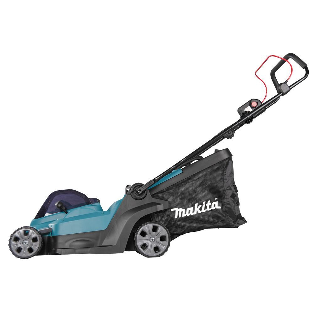Аккумуляторный набор садовой техники Makita, 40 В: газонокосилка LM003 + триммер UR016, с АКБ 4 Ач и ЗУ