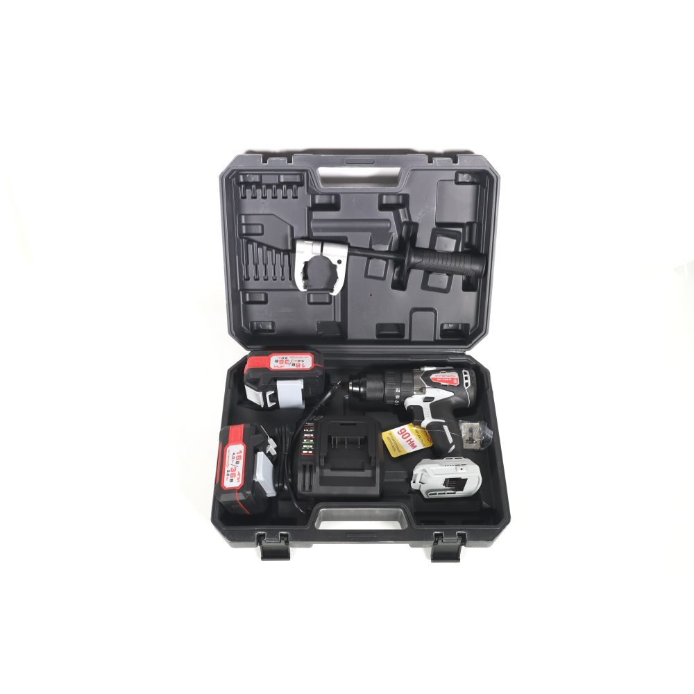 Ударная дрель-шуруповерт ИНТЕРСКОЛ ДА-13/36В 90, 36 В, 2000 об/мин, 30000 уд/мин, с 2 АКБ 2 Ач и ЗУ, в кейсе (860.2.2.70)