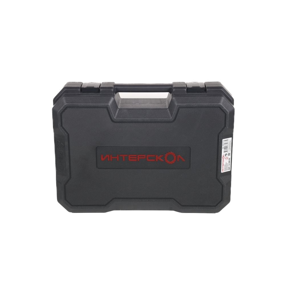 Ударная дрель-шуруповерт ИНТЕРСКОЛ ДА-13/36В 90, 36 В, 2000 об/мин, 30000 уд/мин, с 2 АКБ 2 Ач и ЗУ, в кейсе (860.2.2.70)