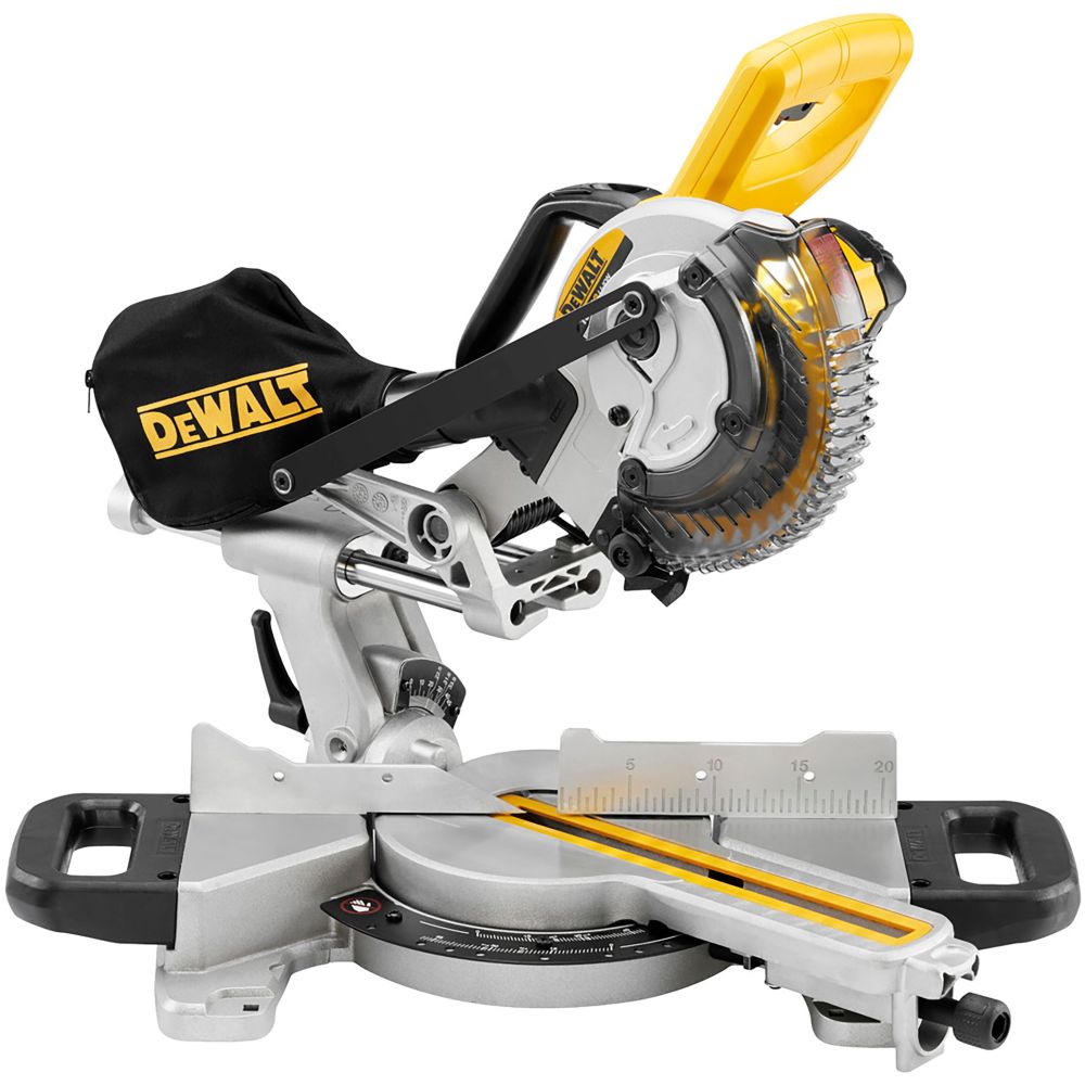 Аккумуляторная торцовочная пила DEWALT DCS365N, 18 В, 184 мм, 3750 об/мин, без АКБ и ЗУ (DCS365N-XJ)