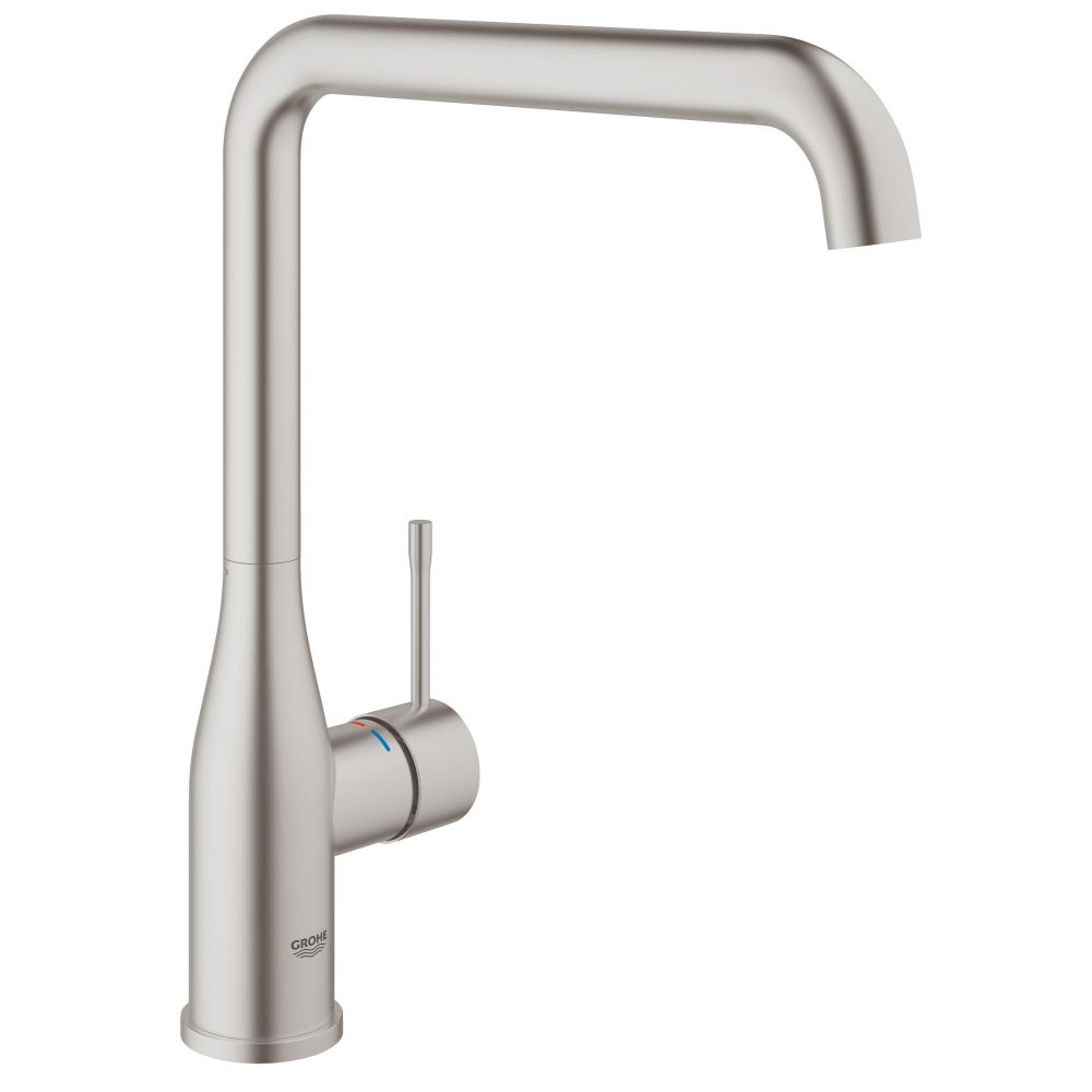 Смеситель для кухни GROHE Essence с поворотным изливом, суперсталь (30269DC0)