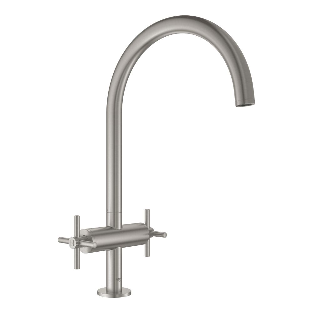Смеситель для кухни GROHE Atrio, суперсталь (30362DC0)