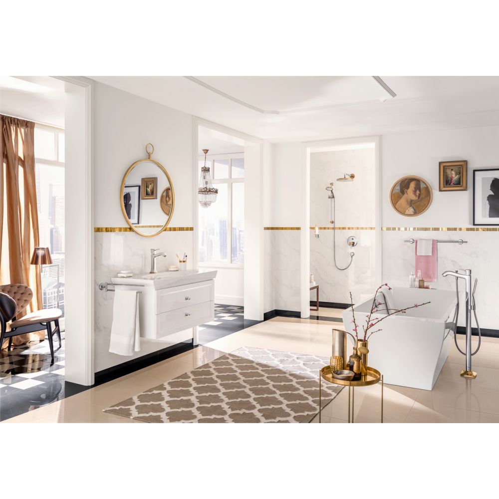 Внешняя часть смесителя для ванны hansgrohe Metropol Classic скрытого монтажа 31345000, хром