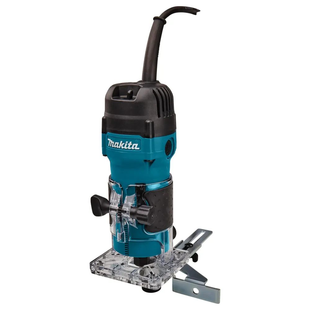 Фрезер кромочный Makita 3711, 530 Вт, 32000 об/мин, 42 мм