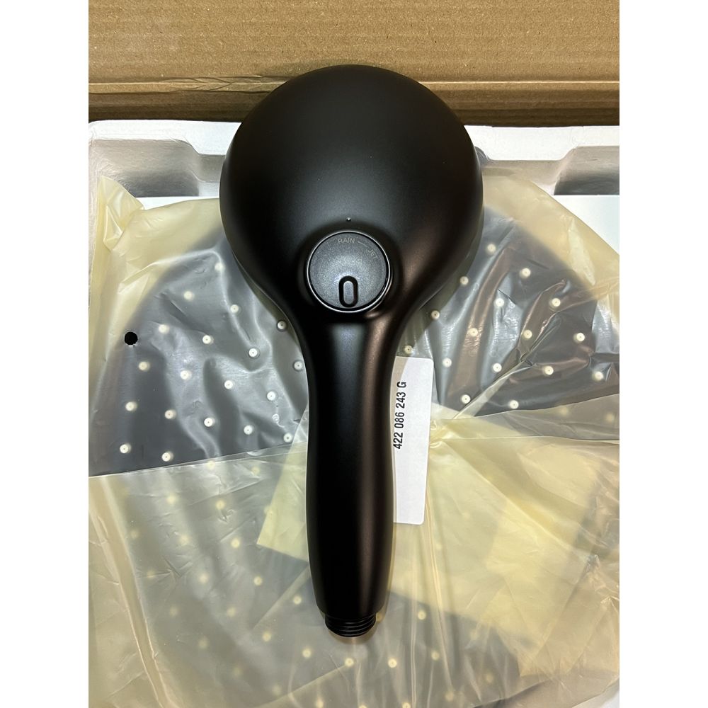 Душевая система GROHE Tempesta System 250 с термостатом для душа, матовый чёрный (266702431/U), уцененный товар