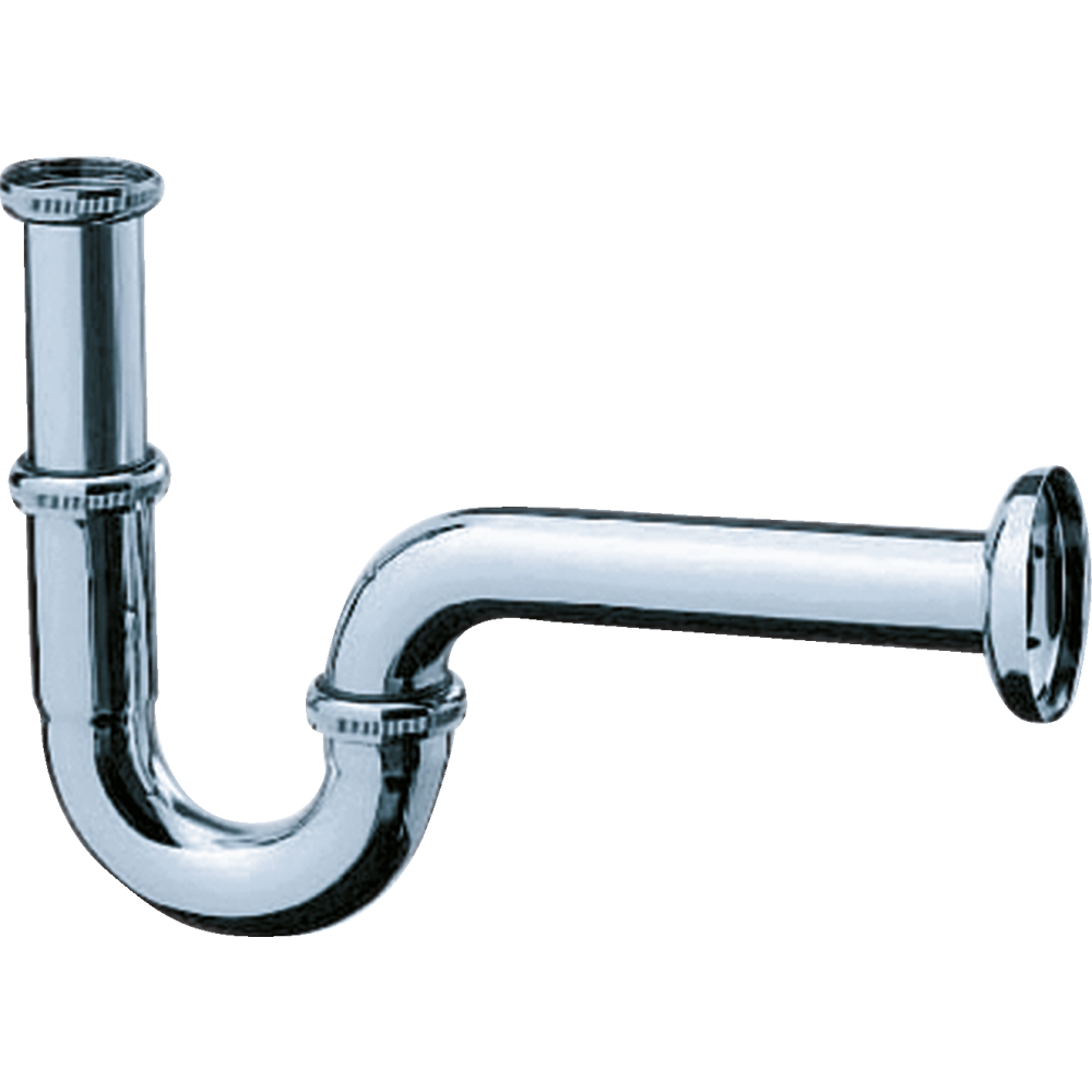 Сифон для раковины hansgrohe трубный 53002000, хром