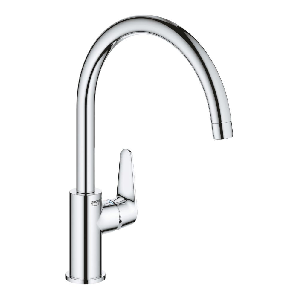 Смеситель для кухни GROHE Start Curve с высоким C-изливом, хром (31554001)