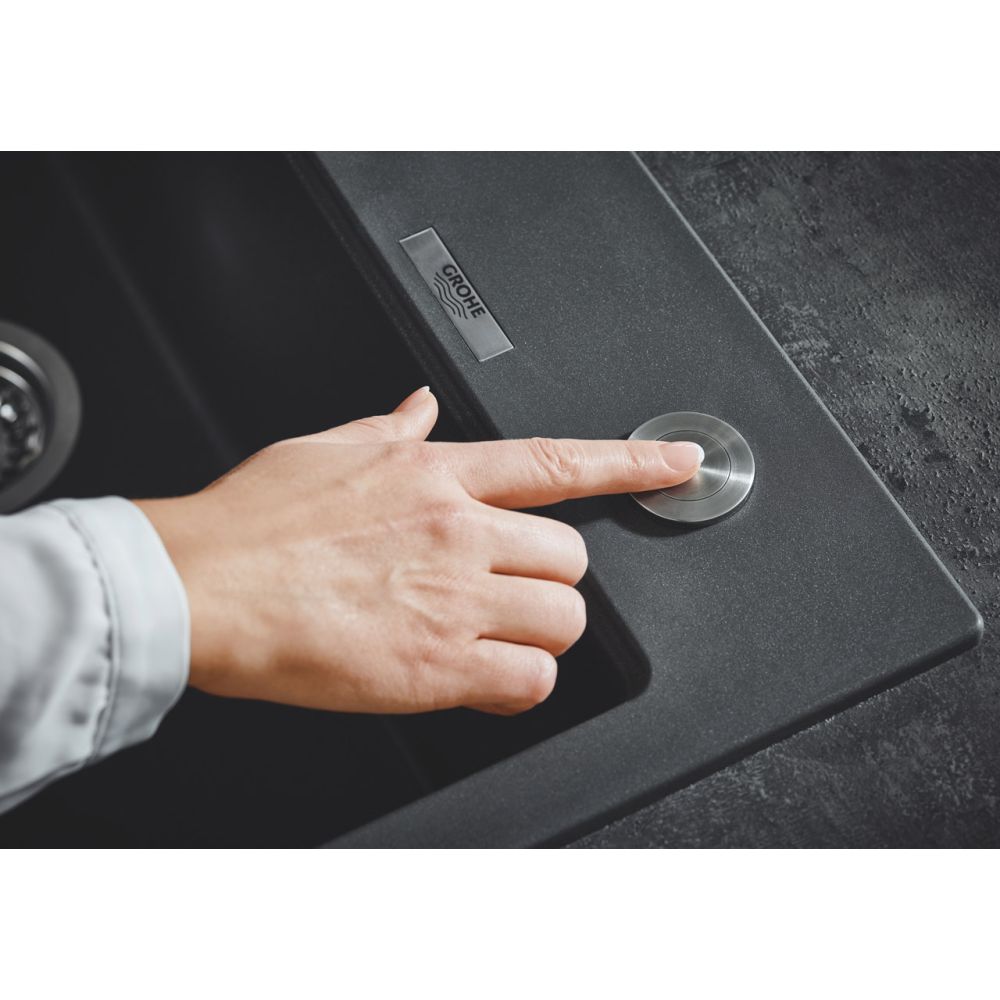 Мойка GROHE K700 с одной чашей, 780 x 510 мм, черный гранит (31652AP0)