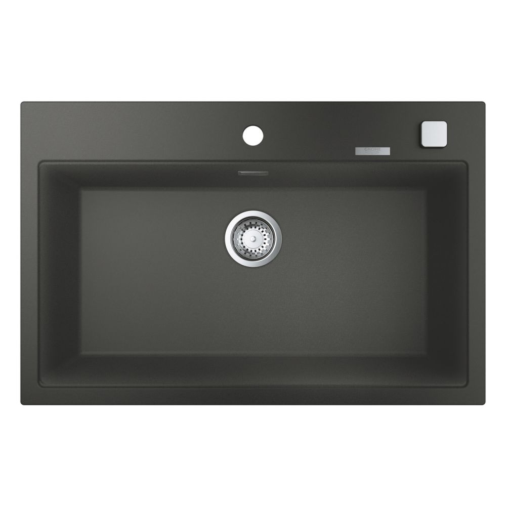 Мойка GROHE K700 с одной чашей, 780 x 510 мм, серый гранит (31652AT0)