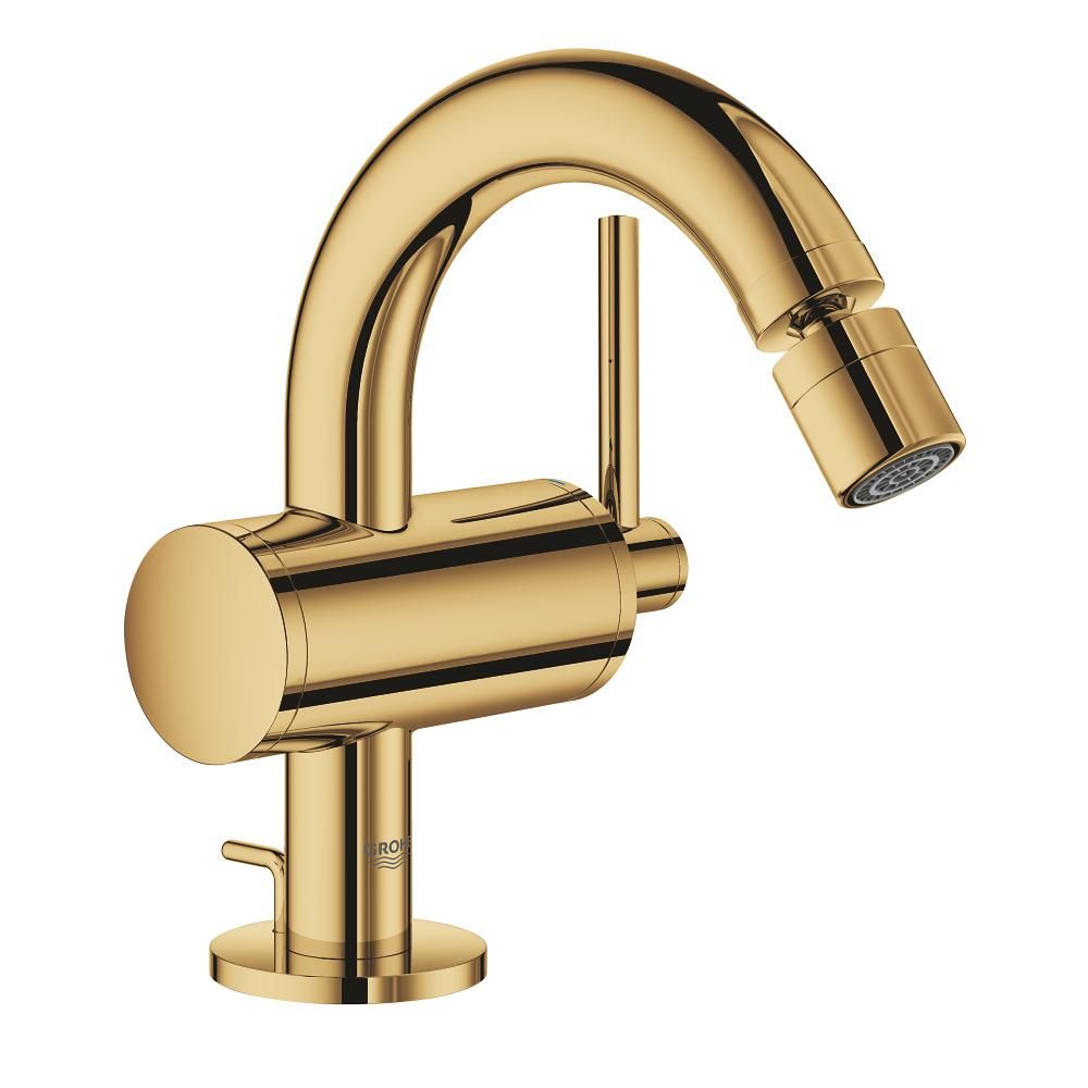 Смеситель для биде GROHE Atrio с донным клапаном, холодный рассвет глянец (32108GL3)