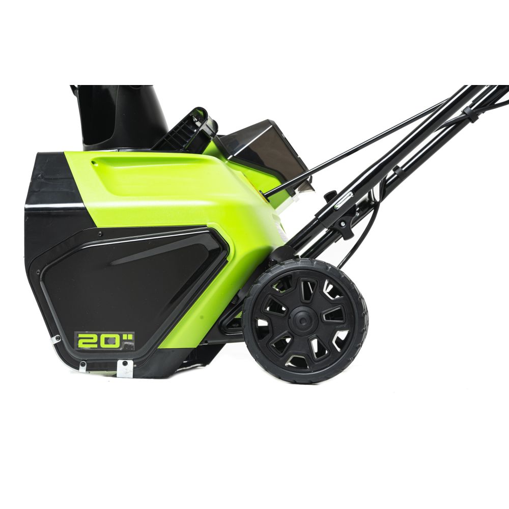 Снегоуборщик аккумуляторный Greenworks GD60PST, 60 В, 51 см (2602907)