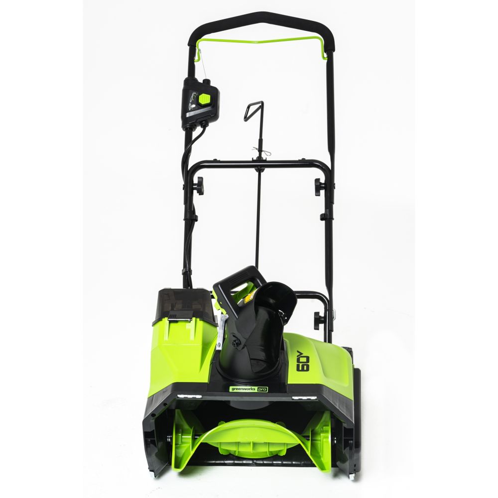 Снегоуборщик аккумуляторный Greenworks GD60PST, 60 В, 51 см (2602907)
