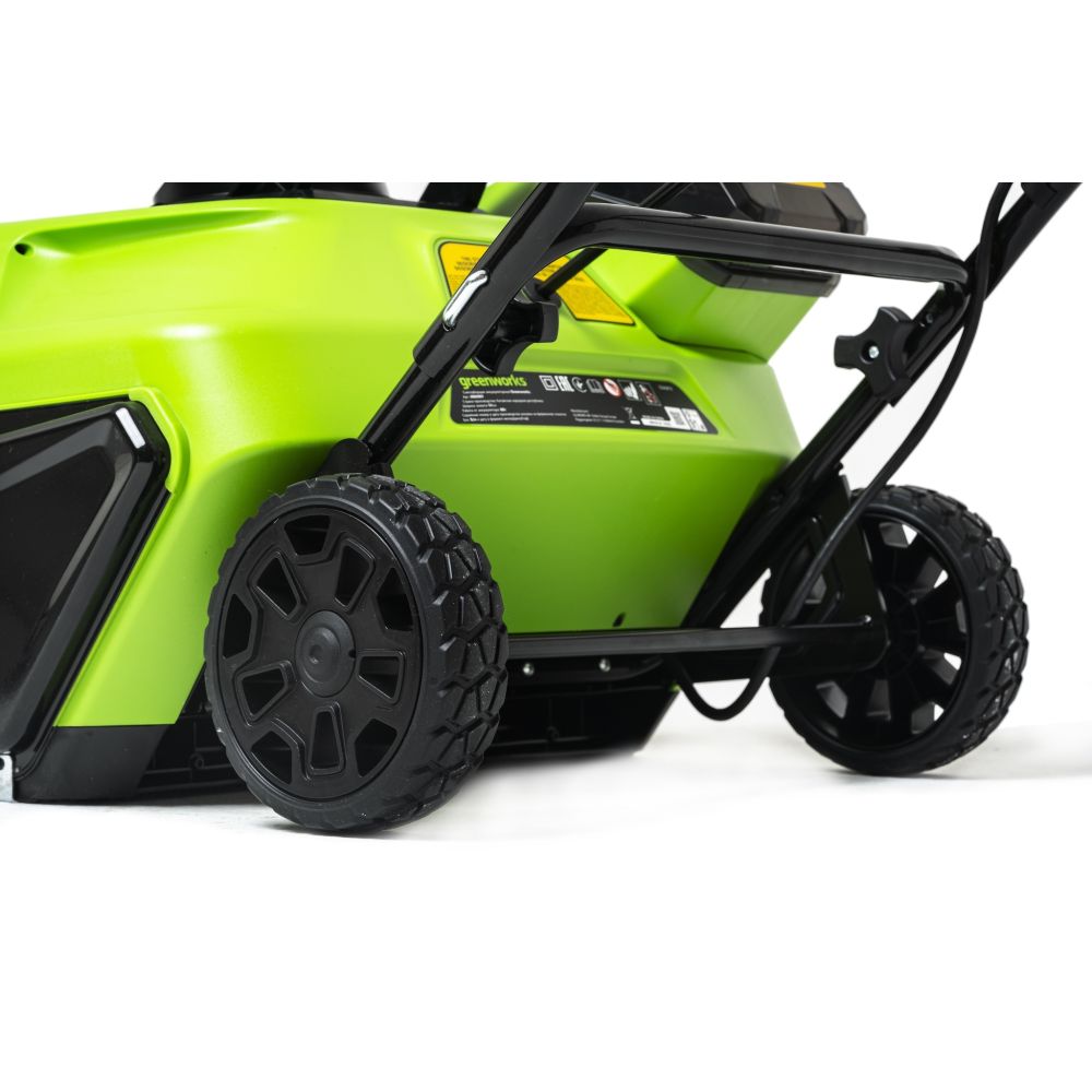 Снегоуборщик аккумуляторный Greenworks GD60PST, 60 В, 51 см (2602907)
