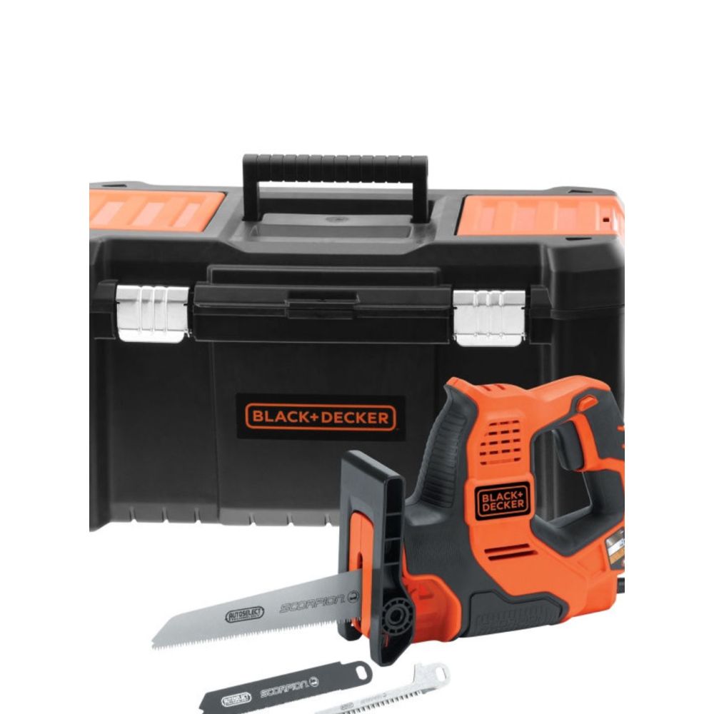 Сабельная пила BLACK+DECKER Scorpion RS890KA, 500Вт
