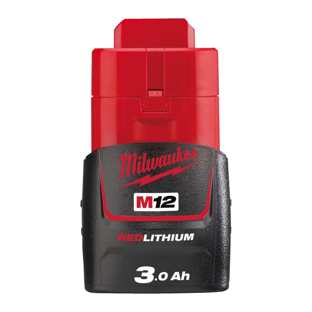 Аккумулятор Milwaukee M12 B3, Li-Ion, 12 В, 3 Ач, 4932451388