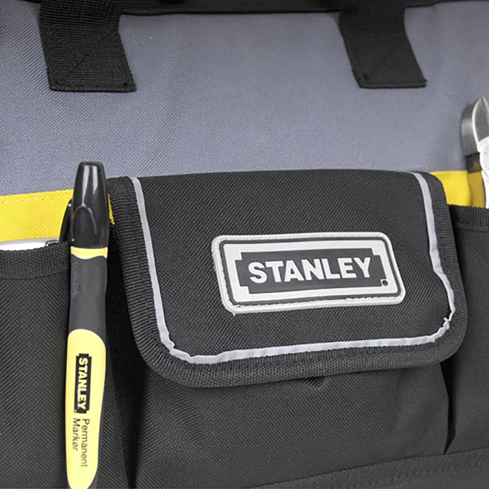 Сумка для инструмента Open Mouth с пластмассовым дном нейлоновая (516120) STANLEY 1-96-183, 16''