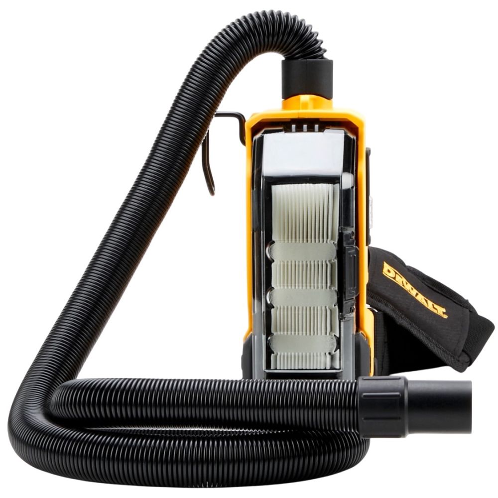 Аккумуляторный строительный пылесос DEWALT DWH161P1, 18 В, 0.21 л, с АКБ 5 Ач и ЗУ (DWH161P1N-XJ)