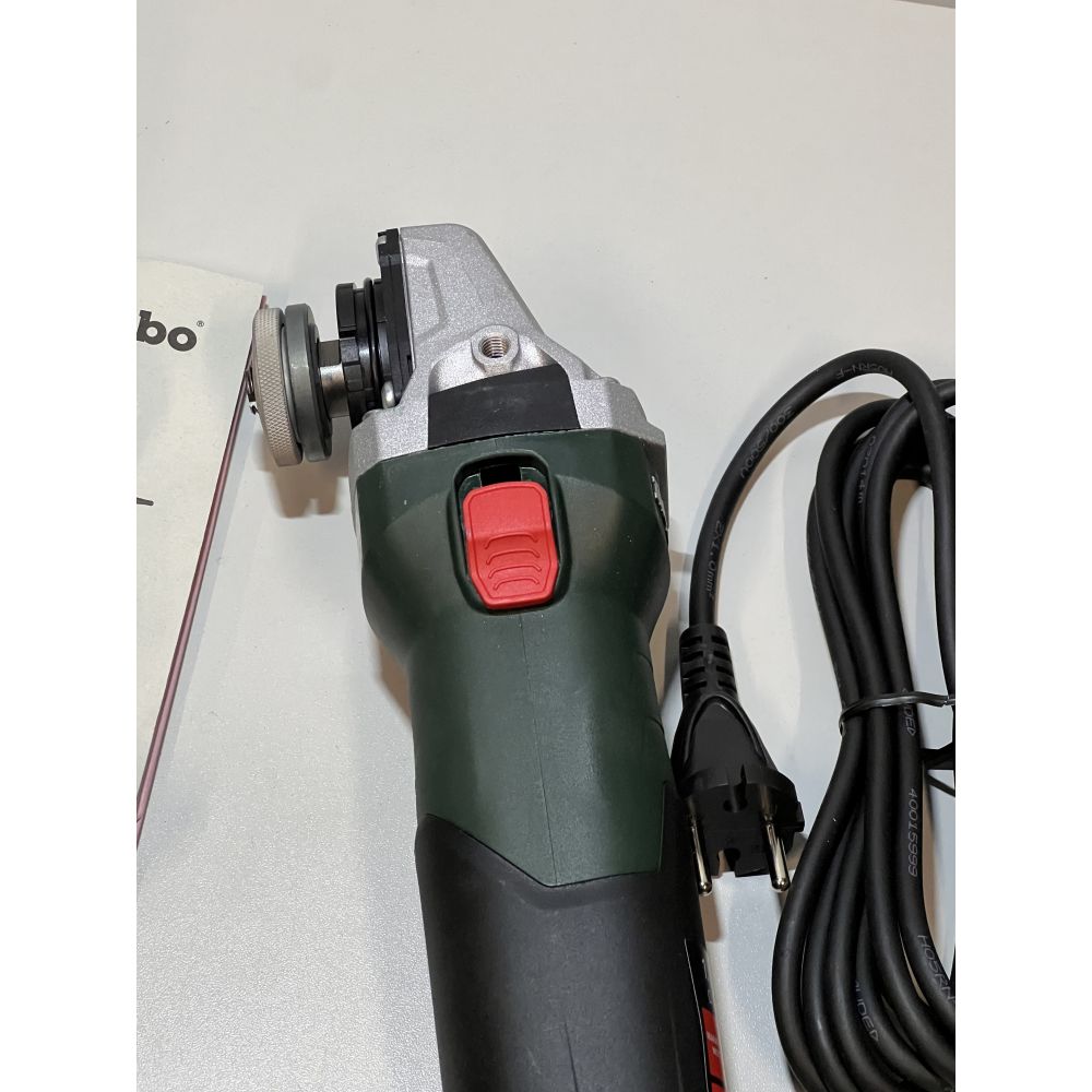 Угловая шлифмашина Metabo WEV 11-125 Quick, 1100 Вт, 125 мм, 10500 об/мин, (УЦЕНЕННЫЙ ТОВАР) (603625000/U1A)