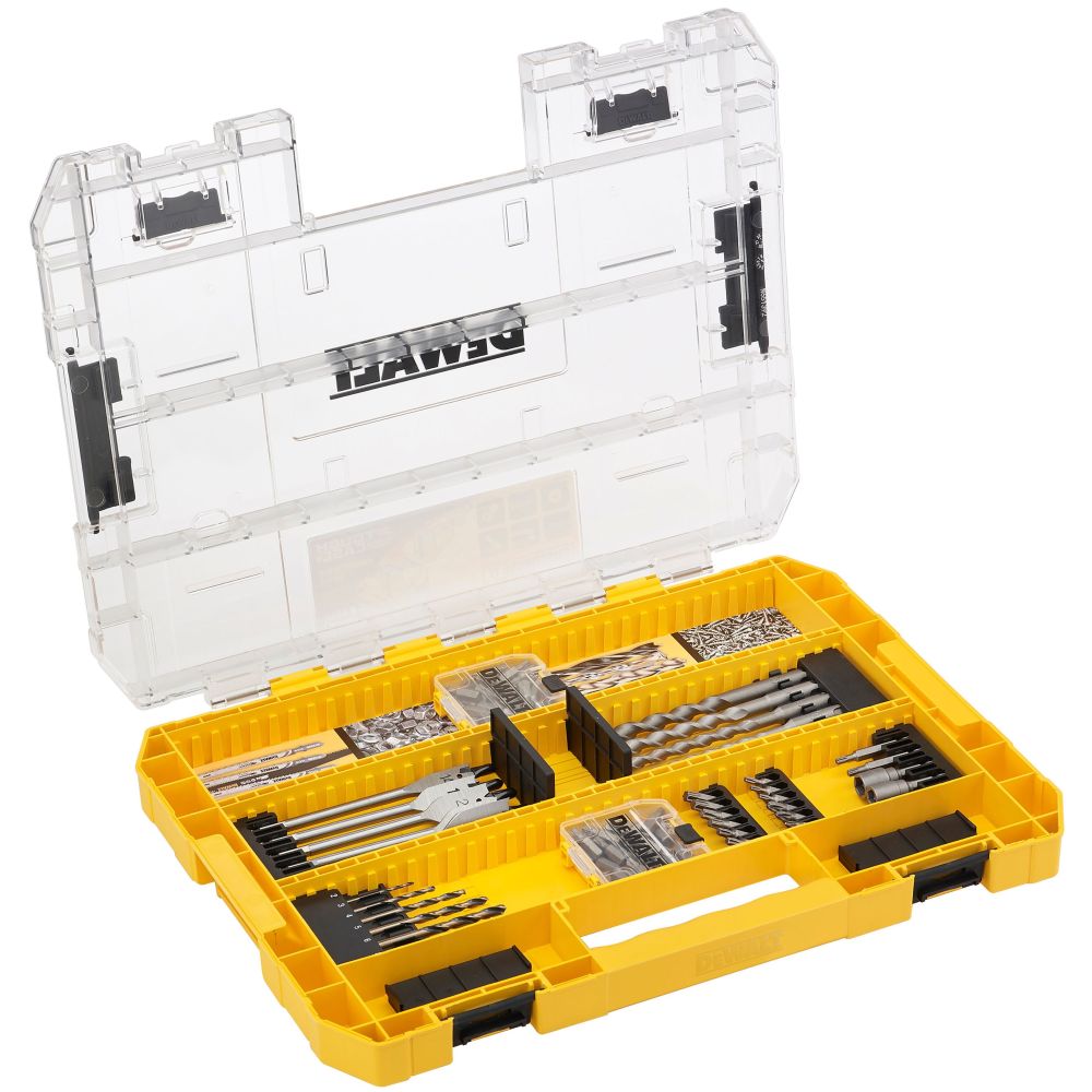 Набор оснастки DEWALT DT70763, 85 шт., в кейсе (DT70763-QZ)