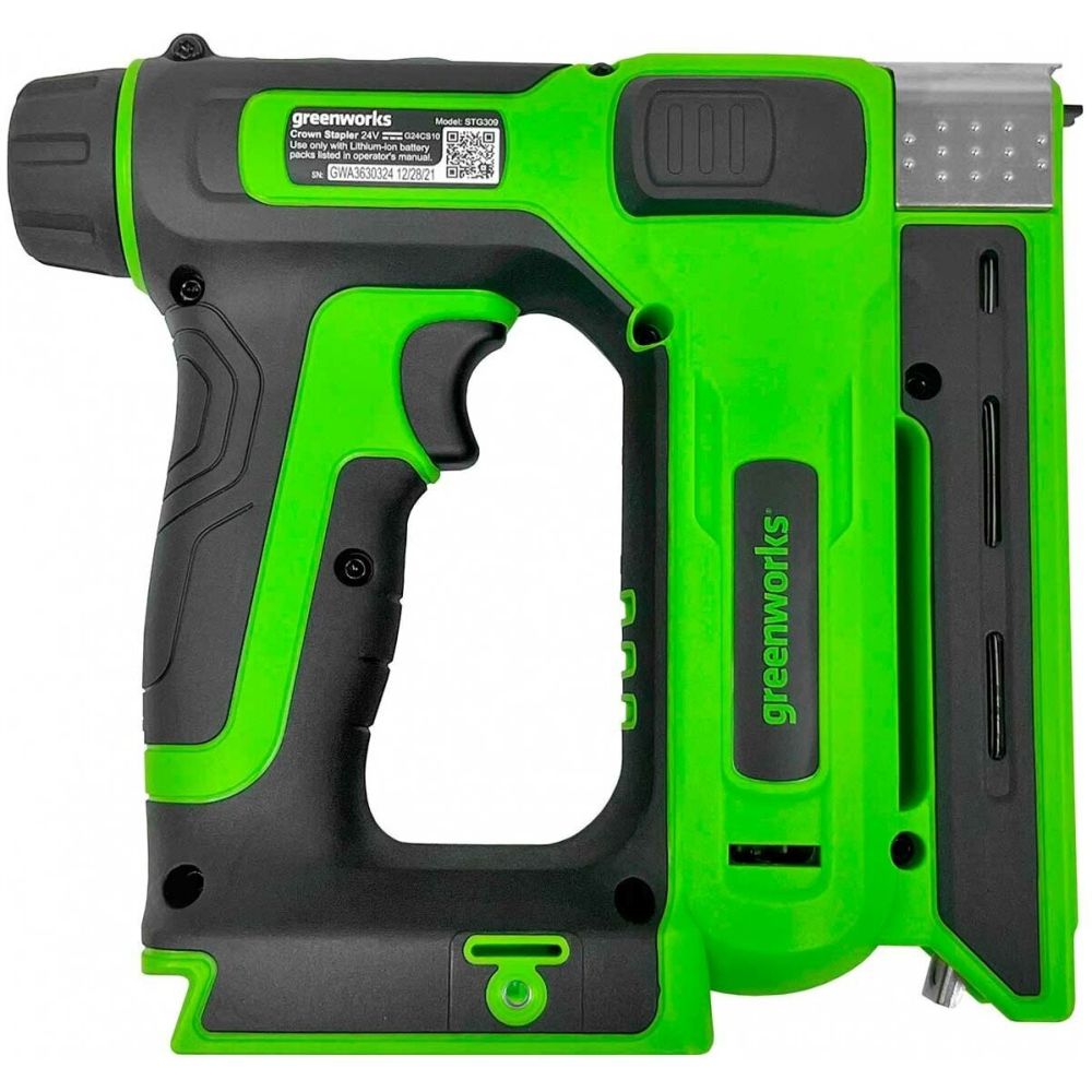 Степлер аккумуляторный Greenworks, 24V, без АКБ и ЗУ, 3400107