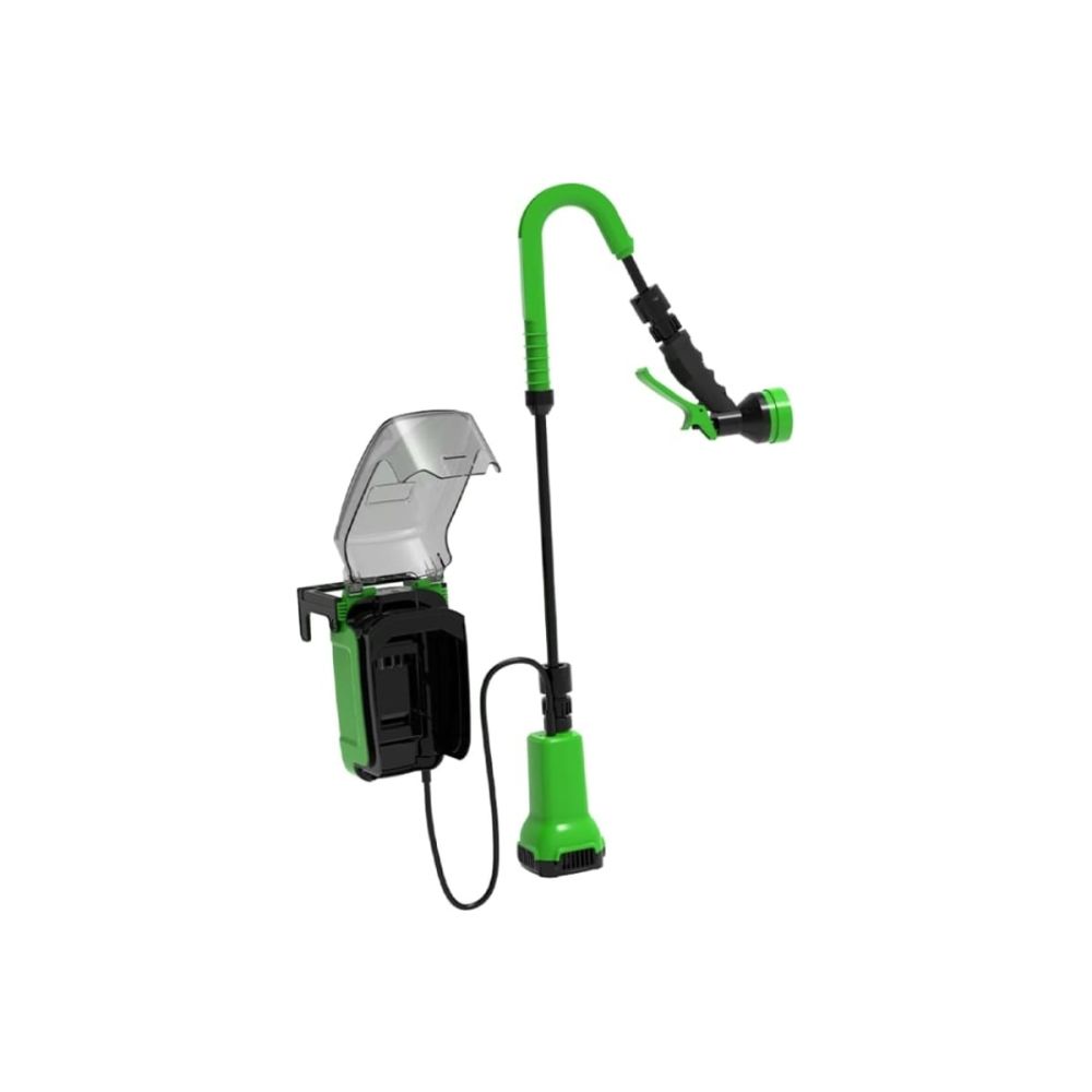 Аккумуляторный насос Greenworks, для полива из бочки, 24 В, 100 Вт, 1800 л/ч, без АКБ и ЗУ, 3401007
