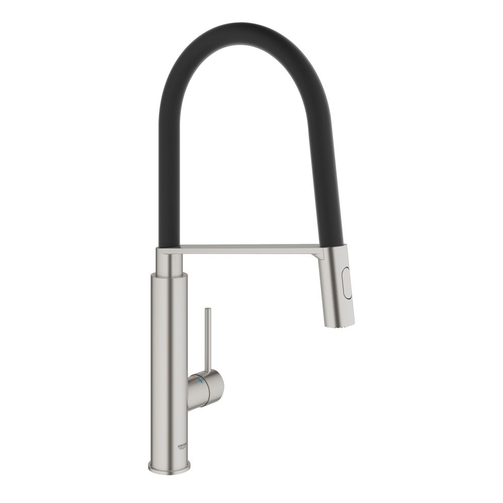 Смеситель для кухни GROHE Concetto профессиональный, суперсталь (31491DC0)
