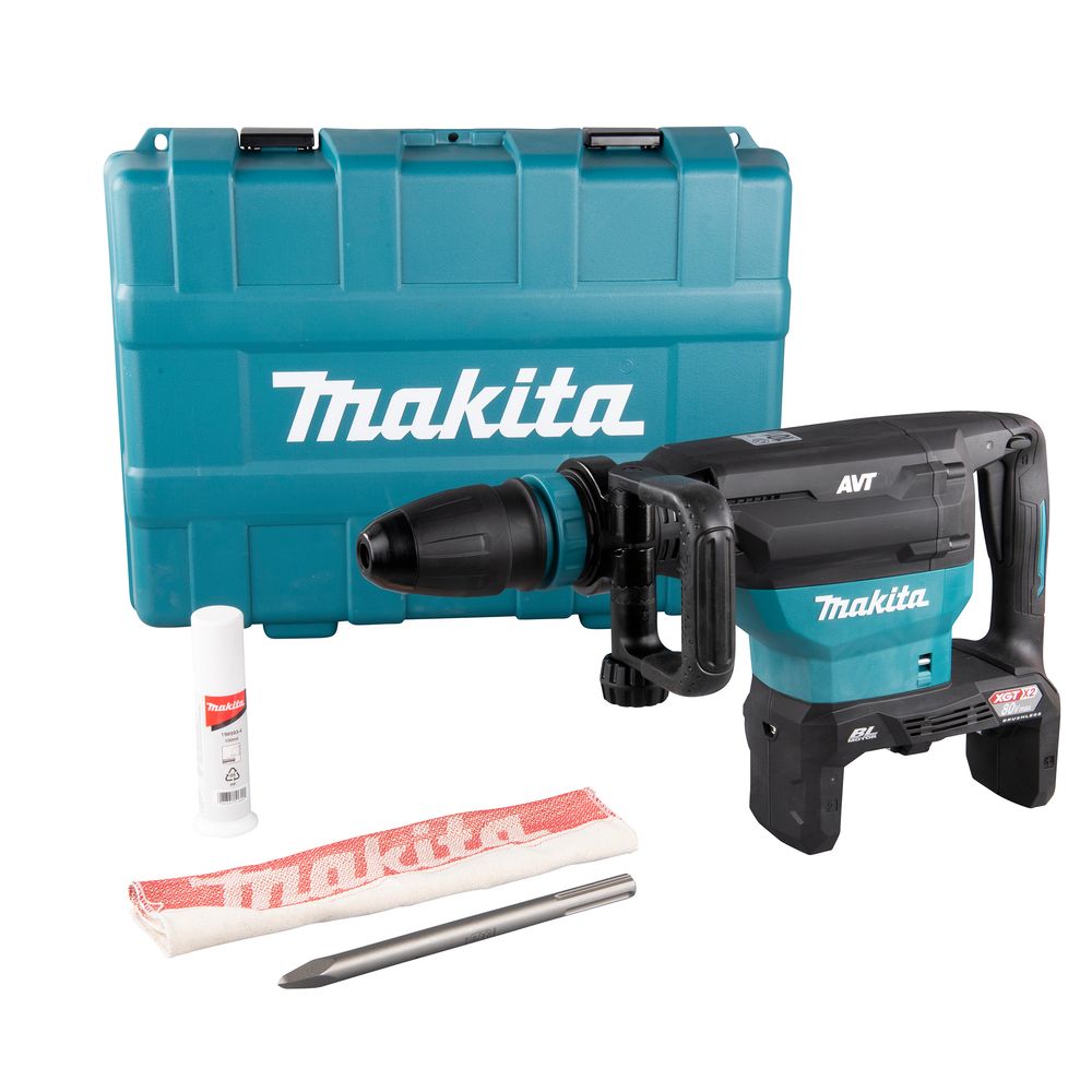 Аккумуляторный отбойный молоток Makita 80 В SDS-MAX 20,9 Дж без акб и з/у, HM002GZ03