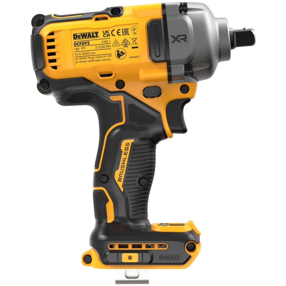 Аккумуляторный гайковерт DEWALT DCF892P1, 18 В, 1084 Нм, 3250 уд/мин, с АКБ 5 Ач и ЗУ (DCF892P1N-XJ)