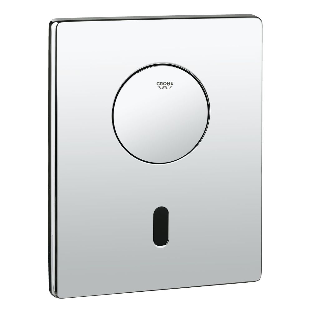 Панель смыва для унитаза GROHE Tectron Skate, 1 режим, хром (37419000)