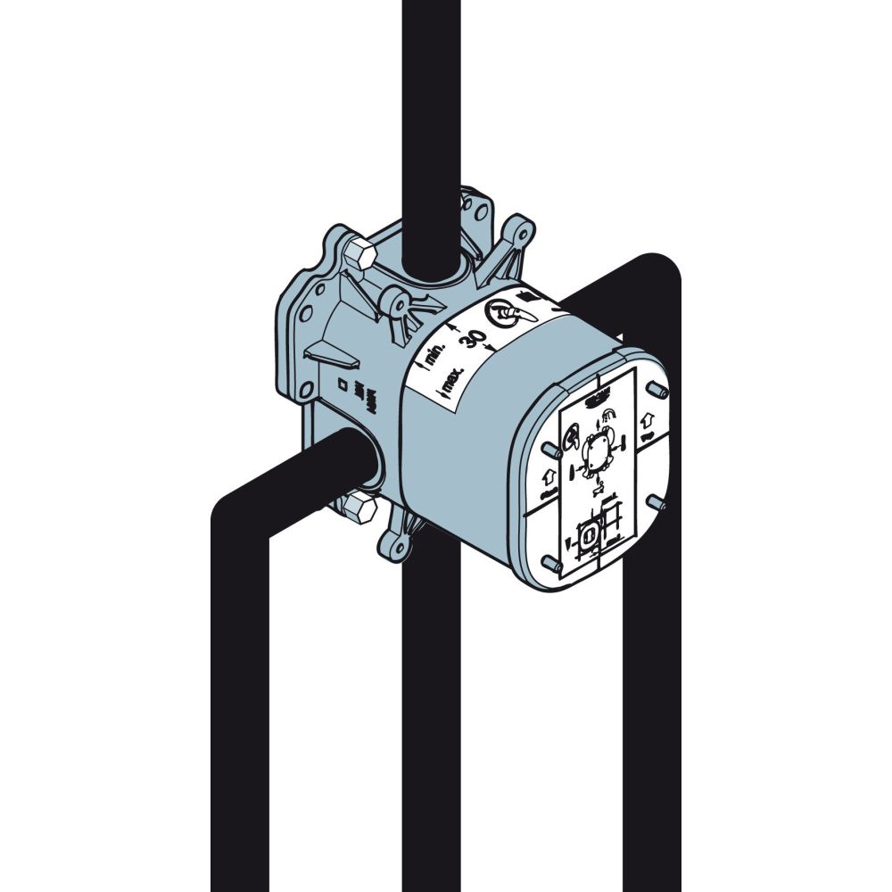 Встраиваемая часть однорычажного смесителя для ванны GROHE Rapido E (35501000)