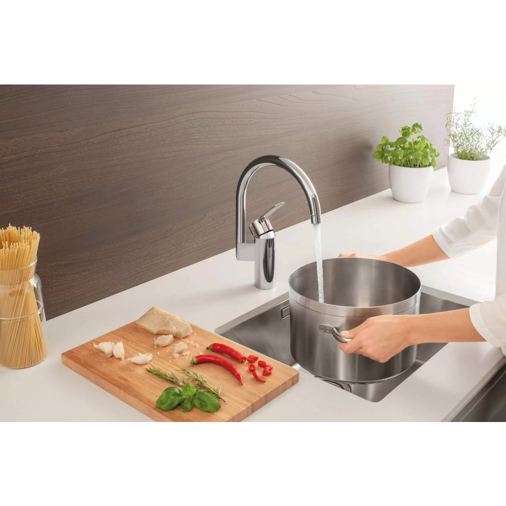 Смеситель для кухни GROHE Eurostyle Cosmopolitan, хром (30221002/U1), уцененный товар