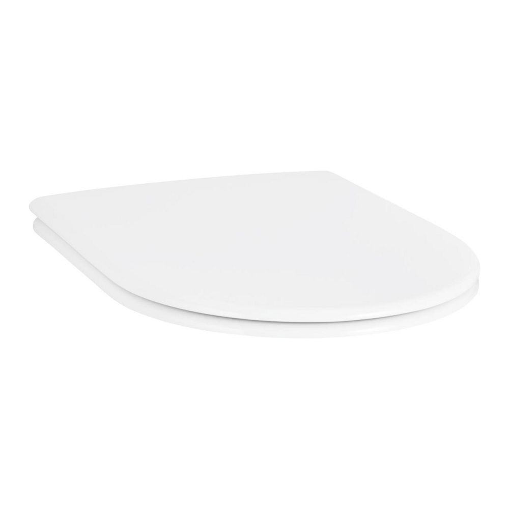 Сиденье для унитаза с микролифтом GROHE Essence Ceramic, альпин-белый (39577001)